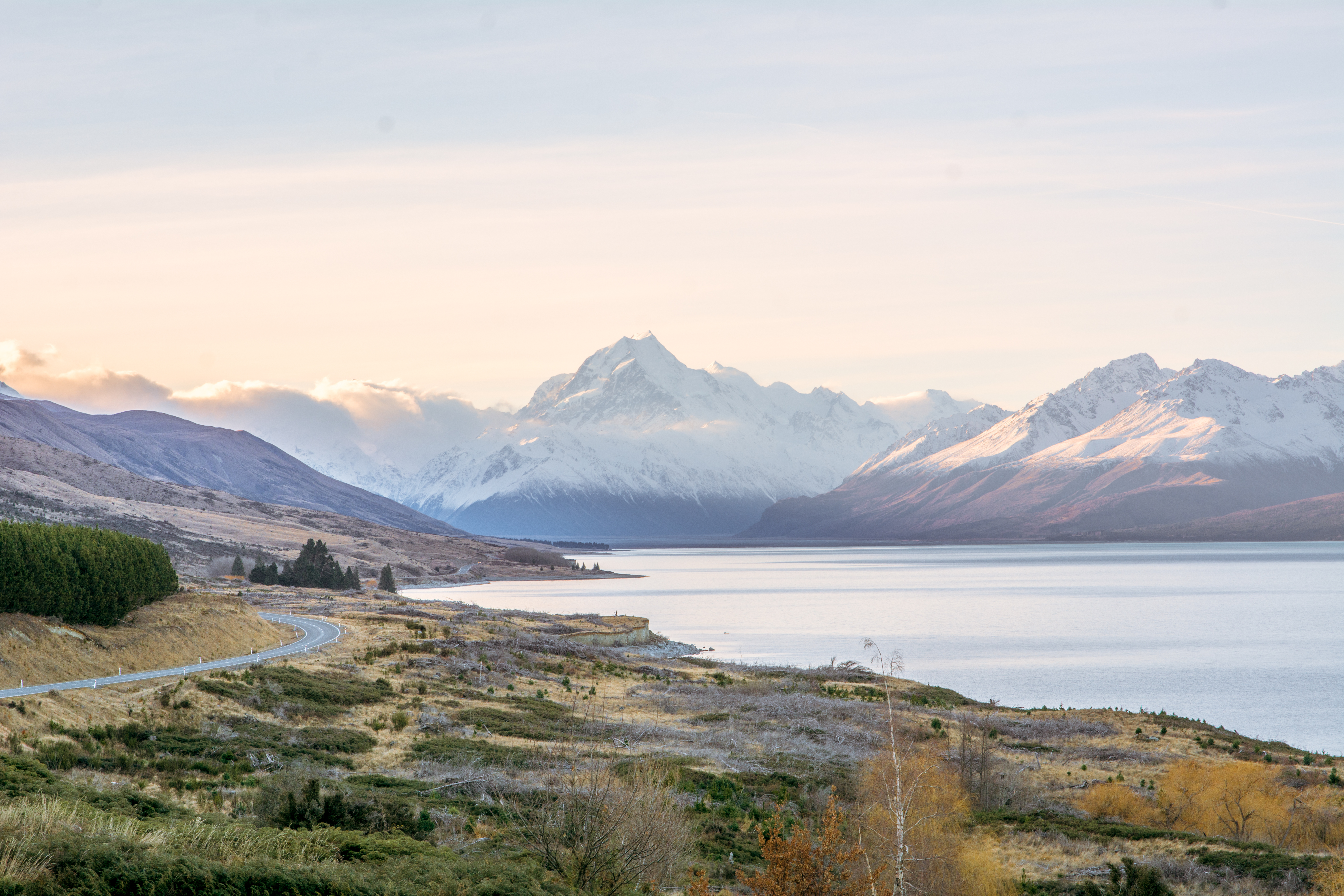 Breathtaking view of Mount Cook - South Island, New Zealand travel photography